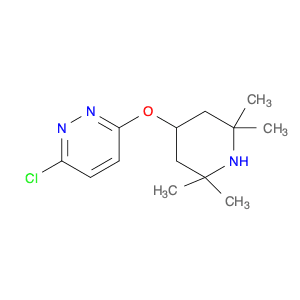 Pyridazine, 3-chloro-6-[(2,2,6,6-tetramethyl-4-piperidinyl)oxy]-