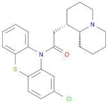 10H-Phenothiazine, 2-chloro-10-[[(1S,9aR)-octahydro-2H-quinolizin-1-yl]acetyl]- (9CI)