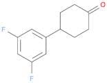 4-(3,5-Difluorophenyl)cyclohexan-1-one