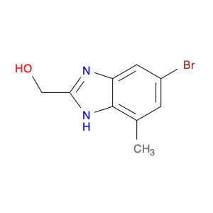 6-Bromo-2-(hydroxymethyl)-4-methylbenzimidazole