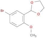 1,3-Dioxolane, 2-(5-bromo-2-methoxyphenyl)-