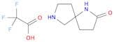 1,7-Diazaspiro[4.4]nonan-2-one, 2,2,2-trifluoroacetate (1:1)