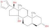 24-​Norchola-​20,​22-​diene-​3,​14,​17-​triol, 21,​23-​epoxy-​, (3β,​5β,​14β)​-