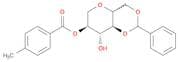 D-Glucitol, 1,5-anhydro-4,6-O-(phenylmethylene)-, 2-(4-methylbenzoate) (9CI)