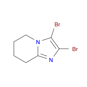 Imidazo[1,2-a]pyridine, 2,3-dibromo-5,6,7,8-tetrahydro-