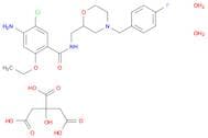 Benzamide, 4-amino-5-chloro-2-ethoxy-N-[[4-[(4-fluorophenyl)methyl]-2-morpholinyl]methyl]-, (S)-, …