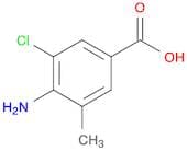 Benzoic acid, 4-amino-3-chloro-5-methyl-