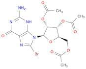Guanosine, 8-bromo-, 2',3',5'-triacetate
