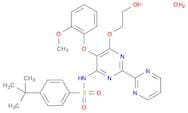4-tert-butyl-N-[6-(2-hydroxyethoxy)-5-(2-methoxyphenoxy)-2-(pyrimidin-2-yl)pyrimidin-4-yl]benzene-…