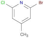 2-Bromo-6-chloro-4-picoline