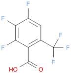 Benzoic acid, 2,3,4-trifluoro-6-(trifluoromethyl)-