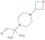 1-Piperazineacetaldehyde, α,α-dimethyl-4-(3-oxetanyl)-