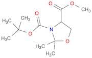 3,4-Oxazolidinedicarboxylic acid, 2,2-dimethyl-, 3-(1,1-dimethylethyl) 4-methyl ester