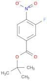 Benzoic acid, 3-fluoro-4-nitro-, 1,1-dimethylethyl ester