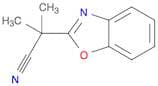 2-Benzooxazol-2-yl-2-methylpropionitrile