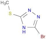 5-Bromo-3-(methylthio)-1H-1,2,4-triazole