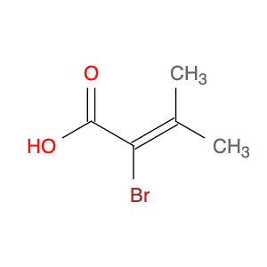 2-Bromo-3-methylbut-2-enoic acid