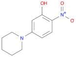 2-Nitro-5-(piperidin-1-yl)phenol