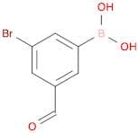 Boronic acid, (3-bromo-5-formylphenyl)- (9CI)