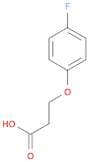 Propanoic acid, 3-(4-fluorophenoxy)-