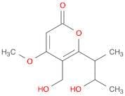 2H-Pyran-2-one, 5-(hydroxymethyl)-6-(2-hydroxy-1-methylpropyl)-4-methoxy- (9CI)