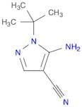 1H-Pyrazole-4-carbonitrile, 5-amino-1-(1,1-dimethylethyl)-