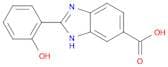 2-(2-hydroxyphenyl)-1H-1,3-benzodiazole-5-carboxylic acid