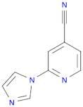 2-(1H-imidazol-1-yl)pyridine-4-carbonitrile