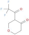 4H-Pyran-4-one, tetrahydro-3-(2,2,2-trifluoroacetyl)-