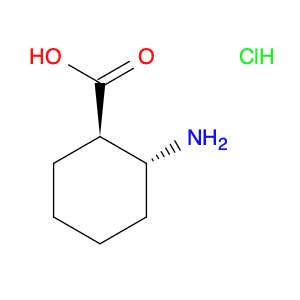 Cyclohexanecarboxylic acid, 2-amino-, hydrochloride (1:1), (1R,2R)-