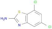 2-​Benzothiazolamine, 5,​7-​dichloro-