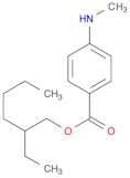 Benzoic acid, 4-(methylamino)-, 2-ethylhexyl ester