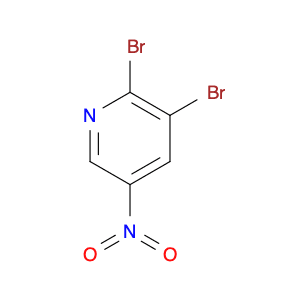 Pyridine, 2,3-dibromo-5-nitro-