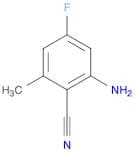 Benzonitrile, 2-amino-4-fluoro-6-methyl-