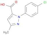 1-(4-Chlorophenyl)-3-methyl-1H-pyrazole-5-carboxylic acid