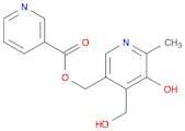 3-Pyridinecarboxylic acid, [5-hydroxy-4-(hydroxymethyl)-6-methyl-3-pyridinyl]methyl ester
