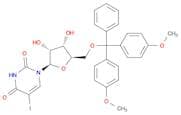 Uridine, 5'-O-[bis(4-methoxyphenyl)phenylmethyl]-5-iodo-