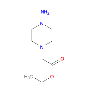 1-Piperazineacetic acid, 4-amino-, ethyl ester