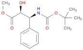 Benzenepropanoic acid, β-[[(1,1-dimethylethoxy)carbonyl]amino]-α-hydroxy-, methyl ester, (αS,βS)-