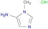 1H-Imidazol-5-amine, 1-methyl-, hydrochloride (1:1)