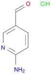 3-Pyridinecarboxaldehyde, 6-amino-, hydrochloride (1:1)