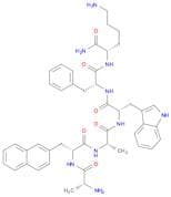 L-Lysinamide, D-alanyl-3-(2-naphthalenyl)-D-alanyl-L-alanyl-L-tryptophyl-D-phenylalanyl-
