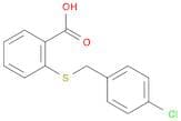 2-[(4-Chlorobenzyl)sulfanyl]benzenecarboxylic acid