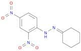CYCLOHEXANONE, 2-(2,4-DINITROPHENYL)HYDRAZONE