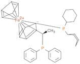 (R)-(-)-1-[(S)-2-(Dicyclohexylphosphino)ferrocenyl]ethyldiphenylphosphine