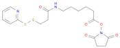Hexanoic acid, 6-[[1-oxo-3-(2-pyridinyldithio)propyl]amino]-, 2,5-dioxo-1-pyrrolidinyl ester