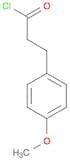 Benzenepropanoyl chloride, 4-methoxy-
