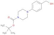 tert-Butyl 4-[4-(hydroxymethyl)phenyl]tetrahydro-1(2h)-pyrazinecarboxylate