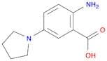 2-Amino-5-pyrrolidinobenzoic Acid