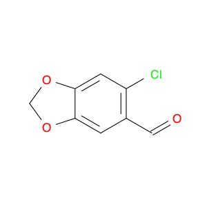 1,3-Benzodioxole-5-carboxaldehyde, 6-chloro-